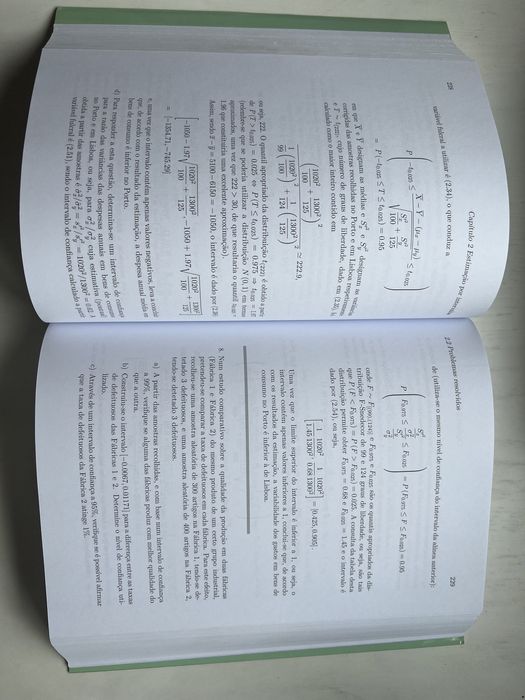 Inferência Estatística - Problemas Resolvidos e Propostos