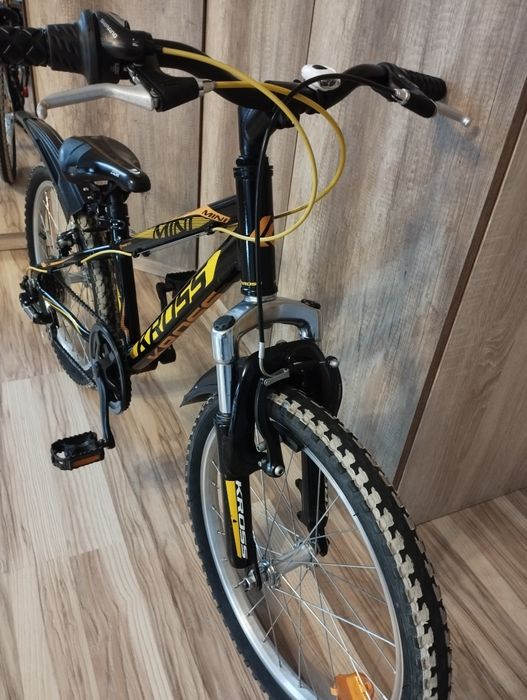 Rower Dziecięcy Kross Mini Koła 20" 6 Biegów Amor BDB Stan Po Serwisie