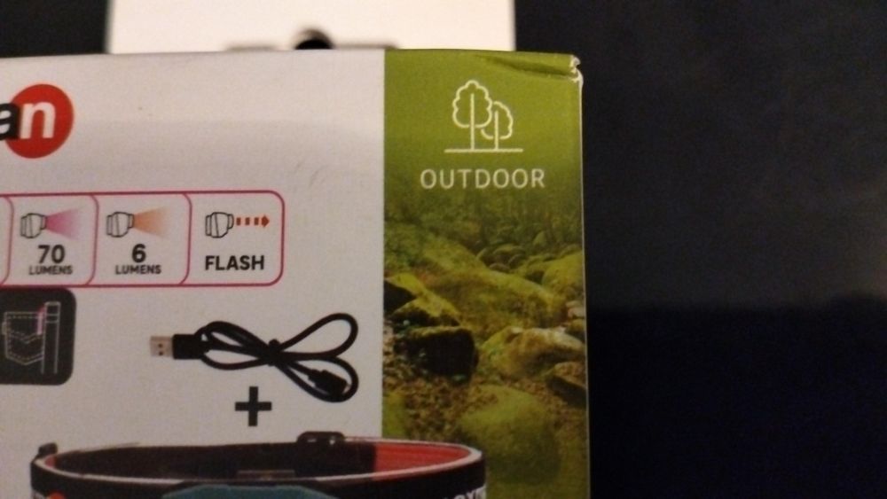 Lanterna Cabeça ( Outdoor)