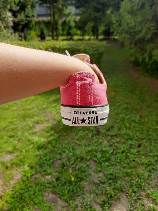 Trampki Converse różowe, rozmiar 39.