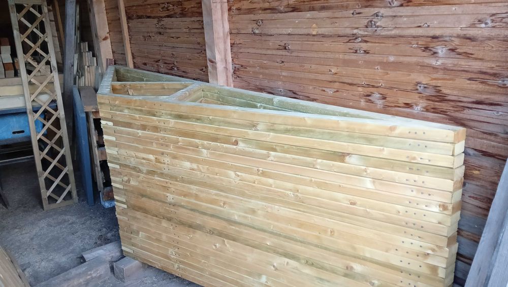 WIĄZARY DACHOWE na wiaty domki drewniane letniskowe gotowa KRATOWNICA