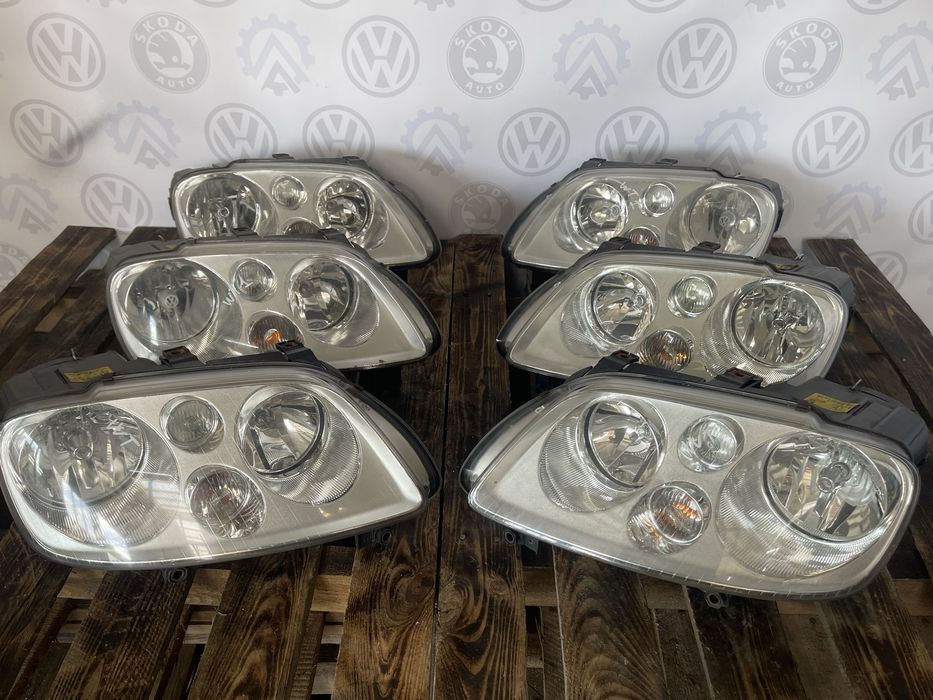 Фара передня Тоуран фари Touran  2003-2007 ліхтар передній Туран