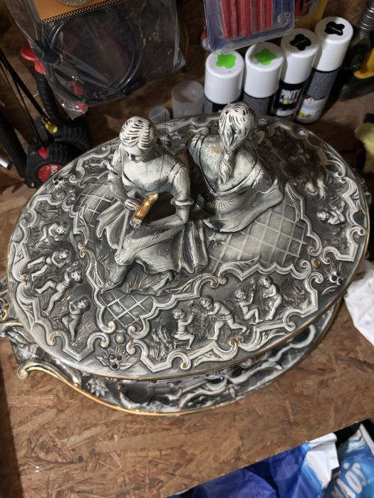 Escultura de decoracao antiga e rara