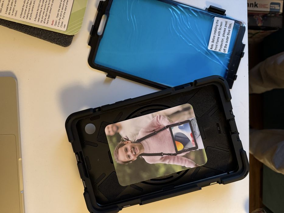 Захистний чохол + скло на планшет Samsung Galaxy Tab A8