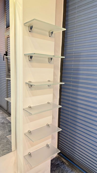 Szklane półki 6 szt.