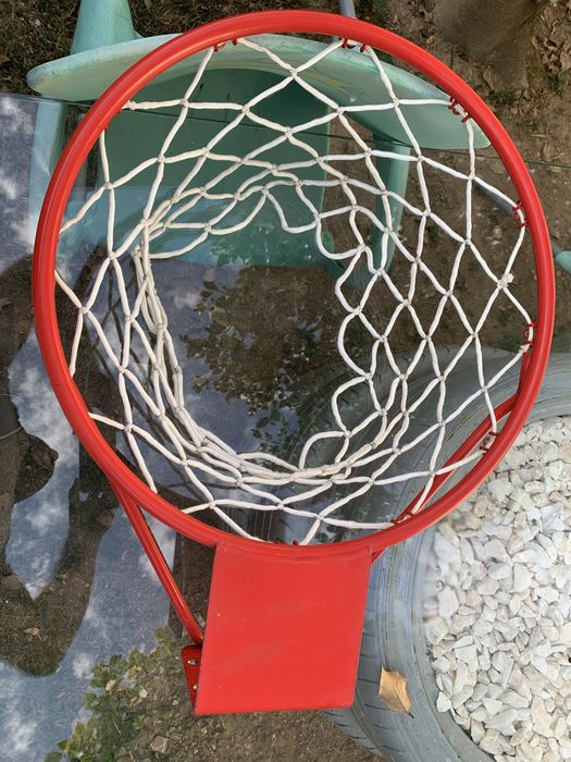 Aro de Basquetebol Metálico com Rede - Exelente Estado