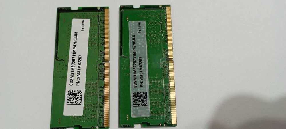 Память DDR5 16gb (8gb*2шт)  (Lenovo) 4800mhz.