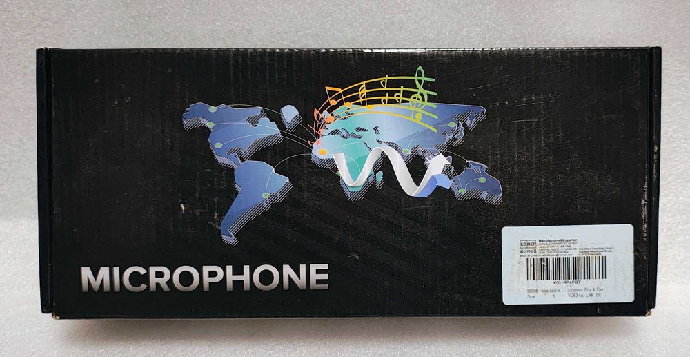 Prozor Mikrofon Bezprzewodowy UHF Bluetooth, Pudełko