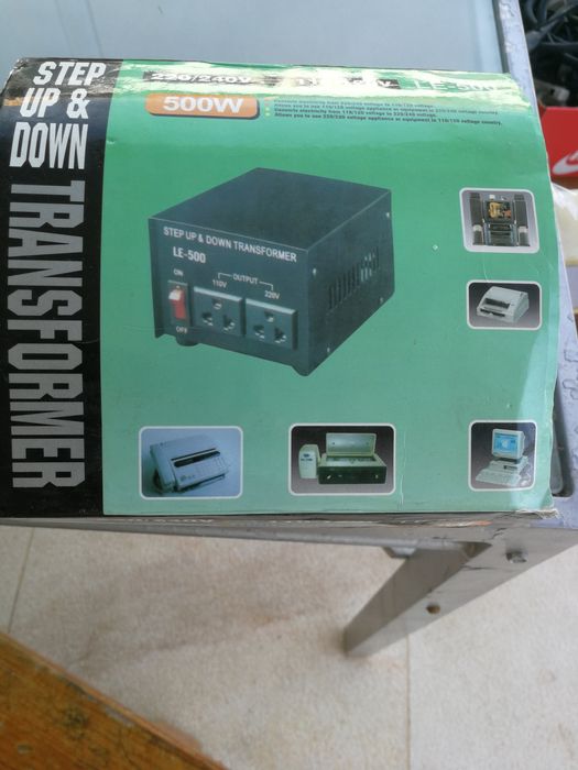 Transformer for converting Canadian and US systems to Portuguese64551522854147121