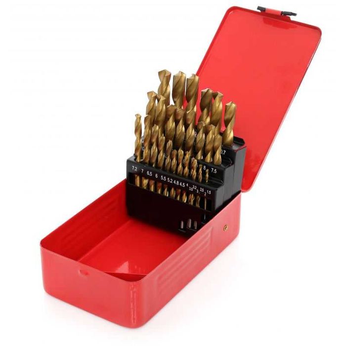 Wiertła do metalu 29szt KD10344