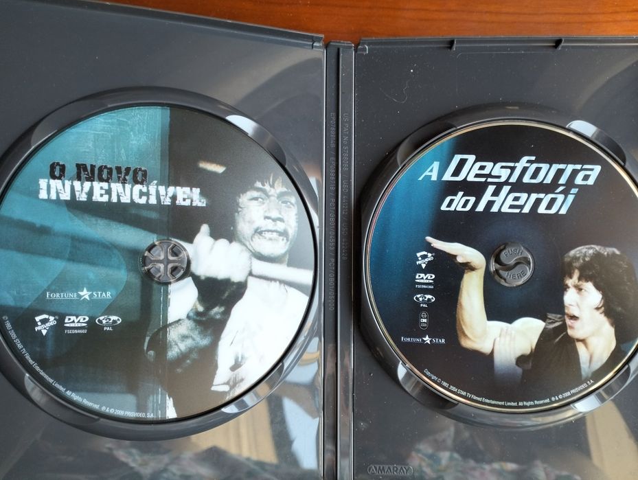 DVD duplo Jackie Chan