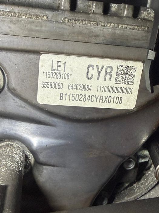 Motor Opel Adam/Corsa E/Astra K 1.0 Ref: B10XFT