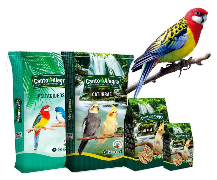 NOVO - Misturas Canto Alegre 1kg, 3kg, 15kg, 20kg