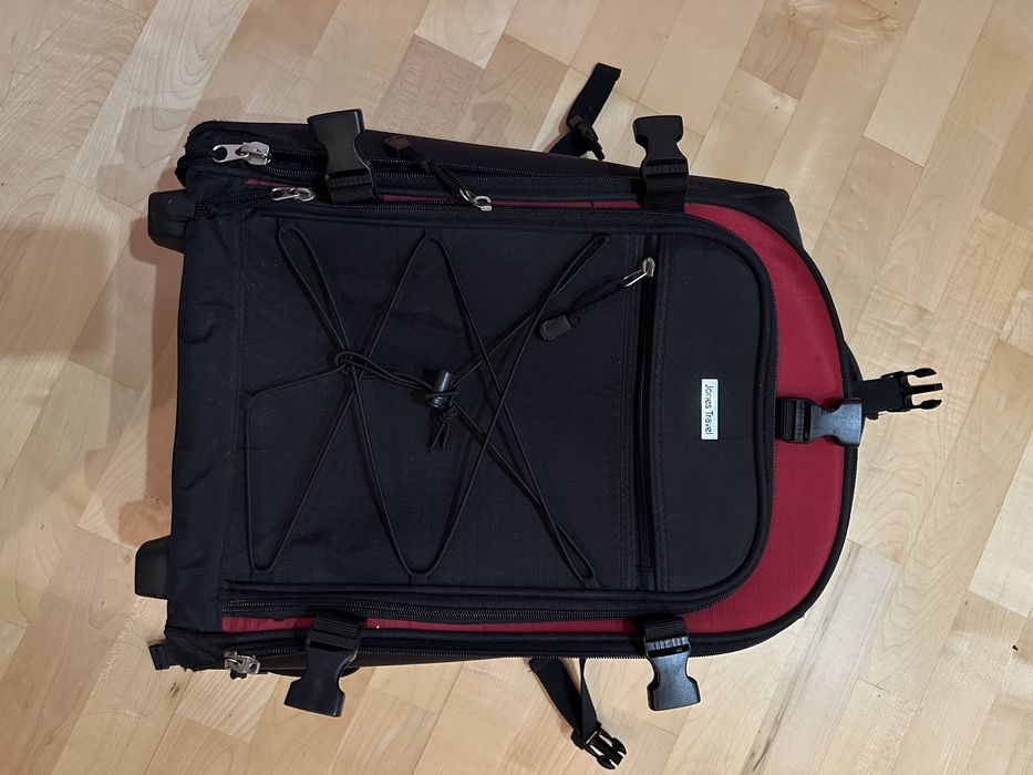 Валіза середня чорна