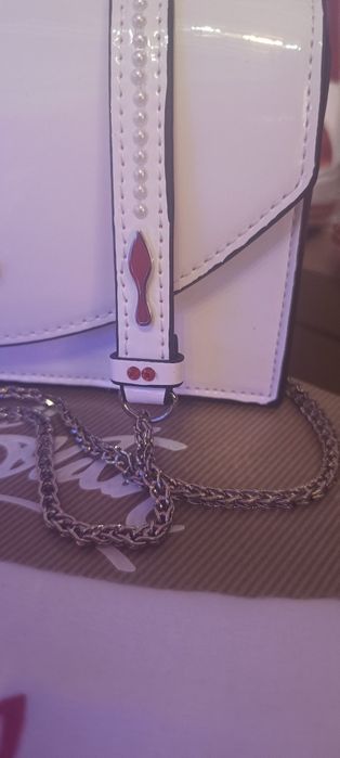 Torebka Christian Louboutin limited edyttion withe