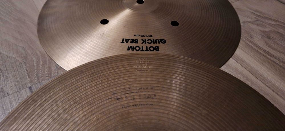 -- Zidjian Avedis Quick Beat Hi-Hat 13" kpl  -- Talerz - Perkusja