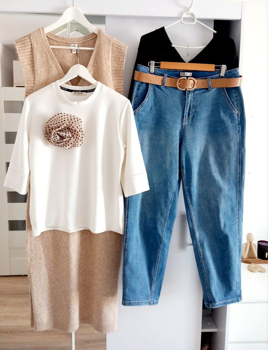 Ubrania w idealnym stanie rozm. L