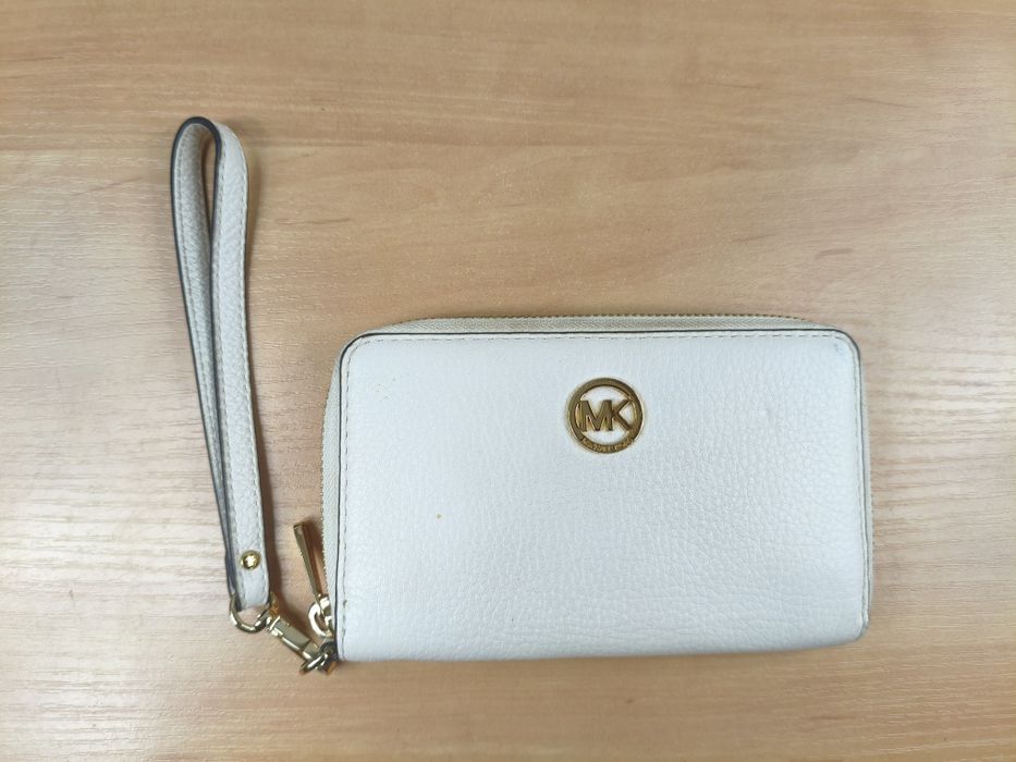 Portfel Etui na telefon Michael Kors Fulton damskie skórzany (Model 35H5GFTE3L)