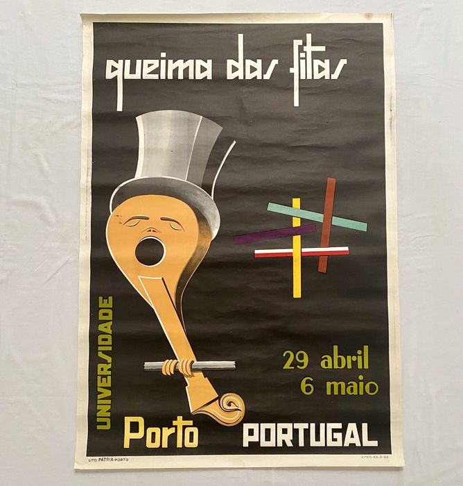 Poster Queima das Fitas Porto 1962
