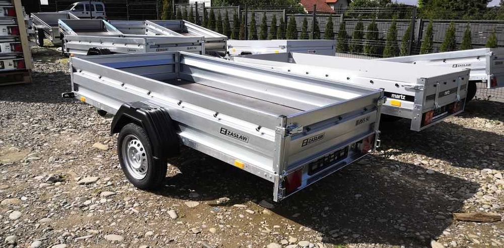 Przyczepa Przyczepka ZASŁAW 265SU 265x132x35 - UCHYLNA