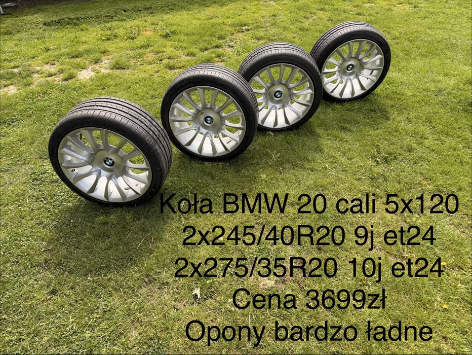 Kola 5/112 20 cali opony jak nowe