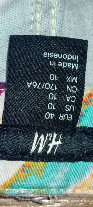 Nowe spodnie H&M rozm L -XL wymiary na fotkach
