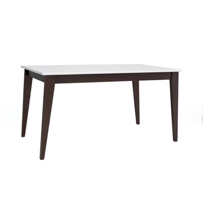 Stół biały 145xmx85cm , rozkładany do 185x85 cm, drewniany Korpus.