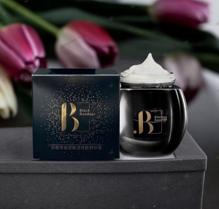 Luksusowy krem z serii Bandaż - czarny krem na noc 60 ml.