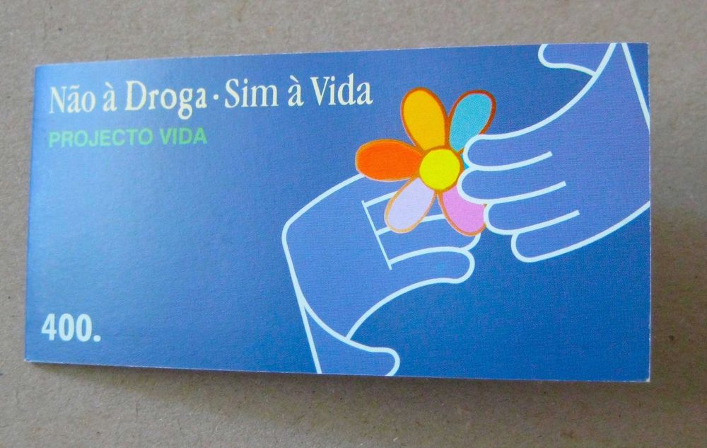 Carteira Nº105 – Projeto Vida, Não à droga, Sim à vida