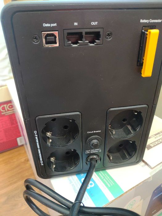 ИБП APC Back-UPS 650W/1200VA USB Schuko (BX1200MI-GR)