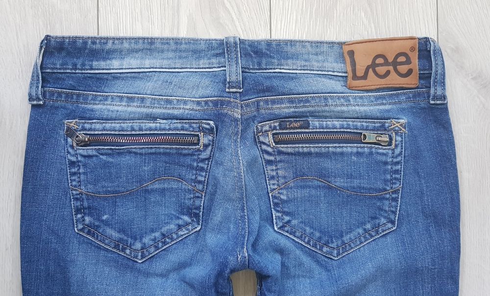 Jeansy Lee Bell Zip W27 L30
