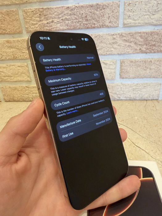Iphone 16 pro max 256gb gold