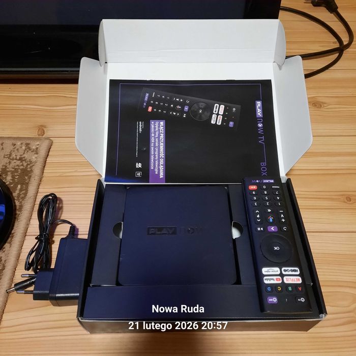 ekoder Play Now TV Box,Google Chromecast,Netvlix,HBO,4K,WiFi.