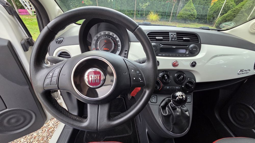 Fiat 500 ! Panoramiczny Dach ! Zadbany !
