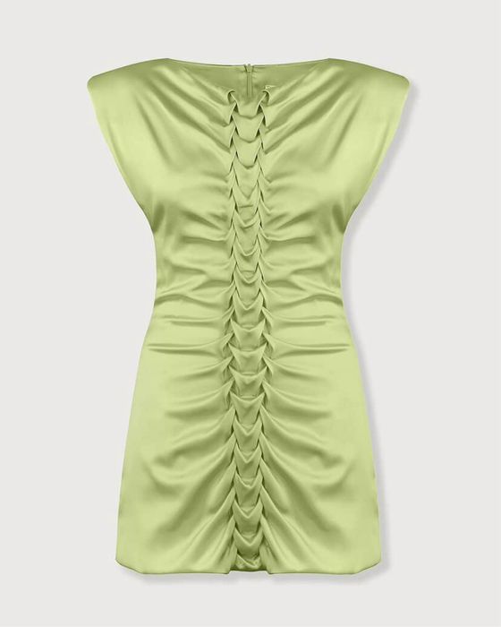 Сукня нова bevza braid mini dress pea green міні зелена