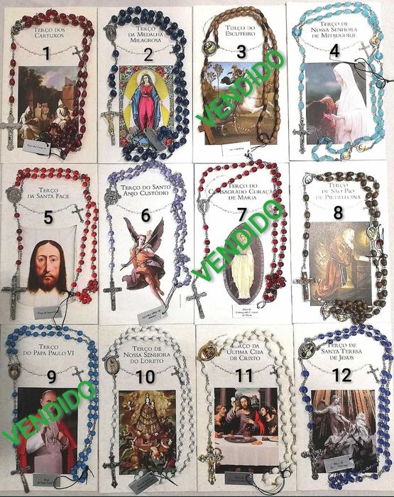 Religious Rosaries with Prayer Book (Price per Unit)