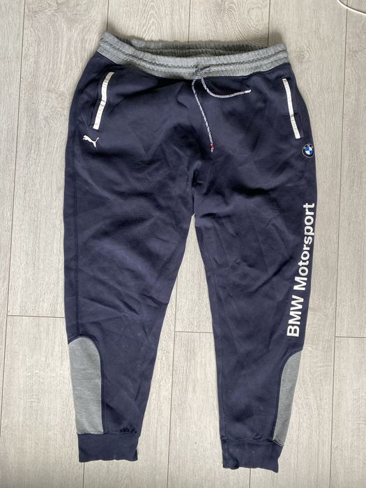 Puma BMW motorsport spodnie dresowe rozmiar XL granatowe