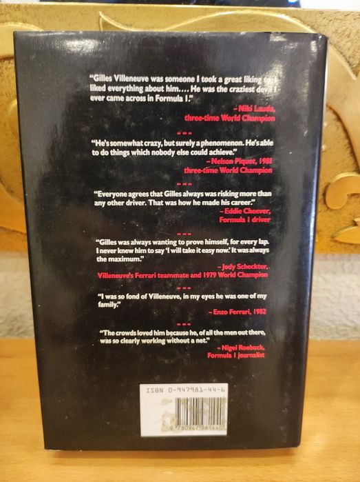 Gilles Villeneuve - The life of the Legendary Racing Driver