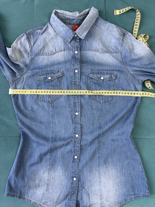 Сорочка джинсова