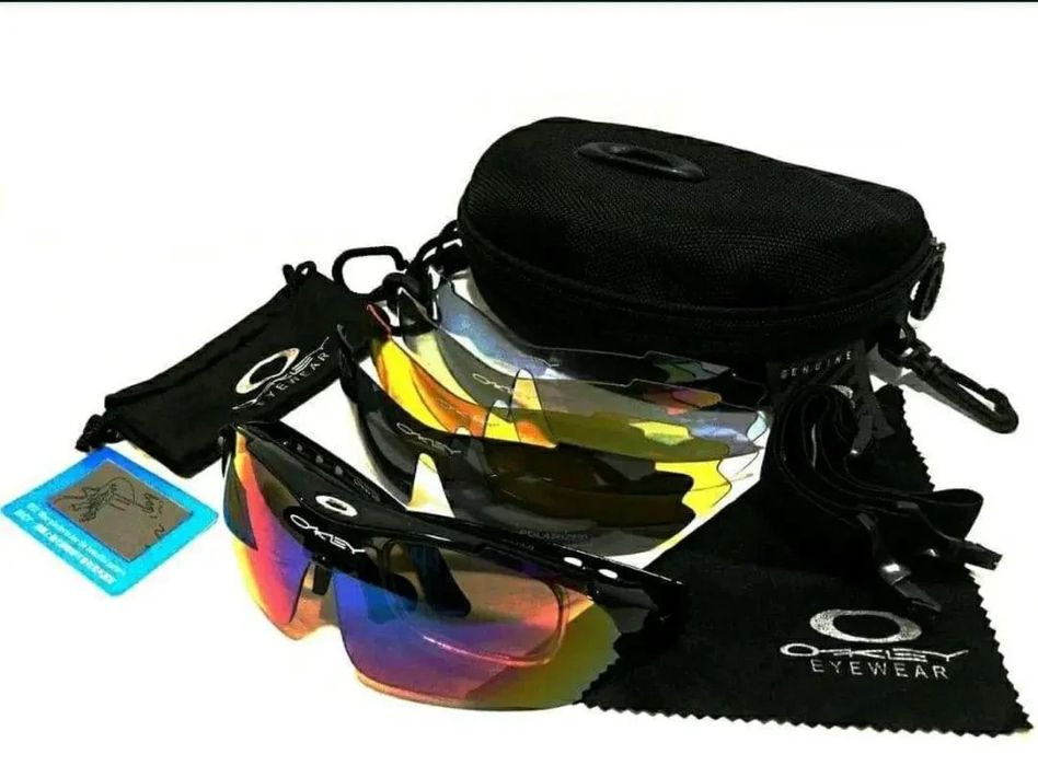 oakley 5 линз. тактичні окуляри армійські