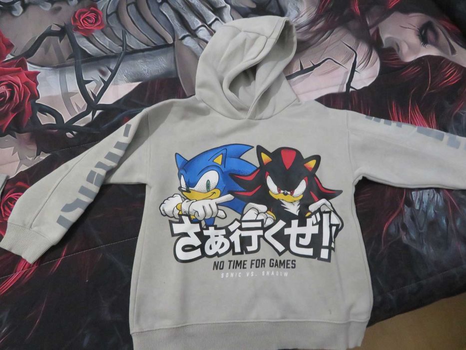 Camisola de carapuço Sonic