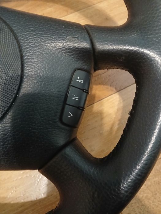 Руль Ауди А6 С5  2000г (до рест)Шлейф