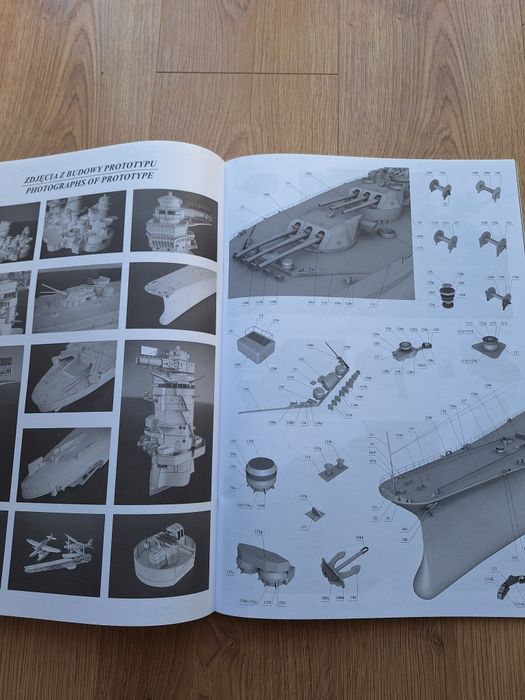 Haliński Pancernik Yamato model kartonowy 1-2/2004