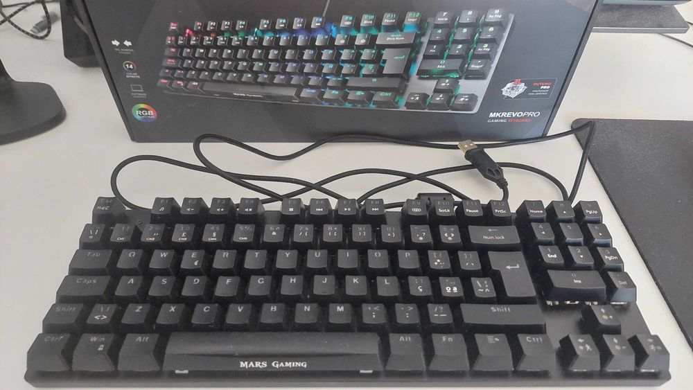 Teclado Gaming - Mars Gaming MKREVOPRO