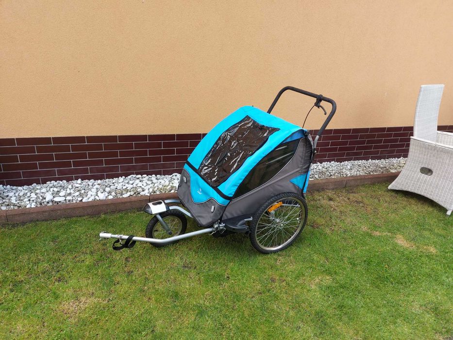 przyczepka rowerowa dla dzieci Kesser