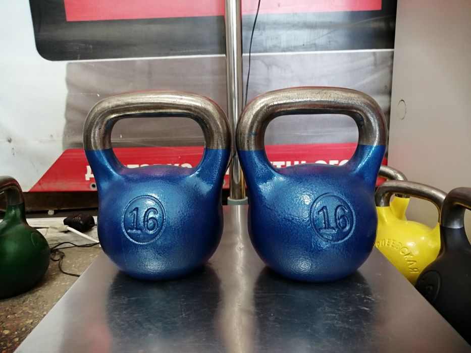 Гири 16 кг 24 кг 32 кг БЕСПЛАТНАЯ ДОСТАВКА ДЛЯ ЗСУ!