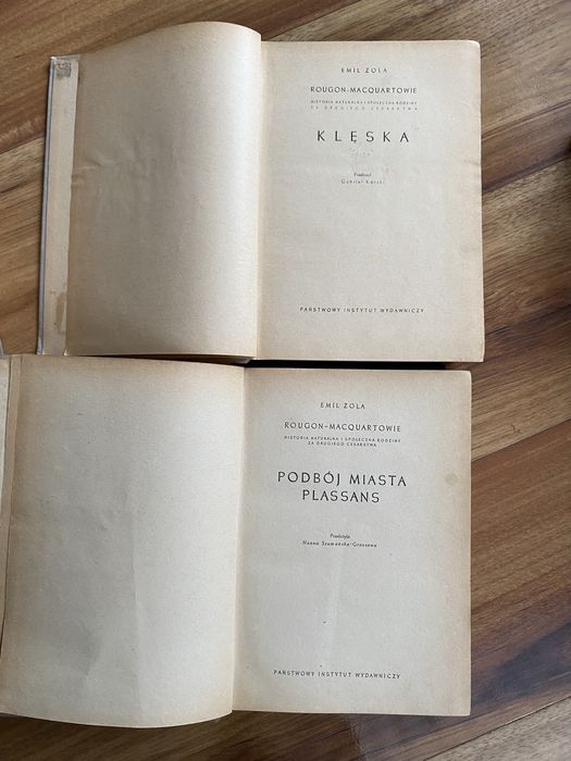 Emil Zola, Ziemia. Zdobycz + 2 ksiązki