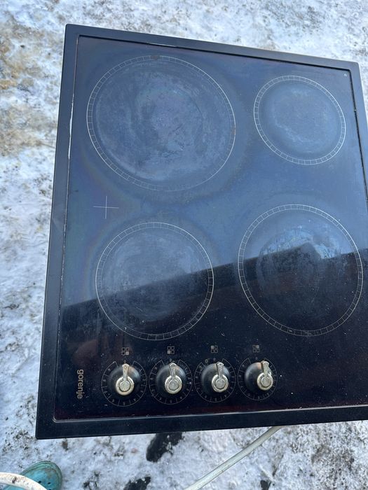 варильна панель горенія