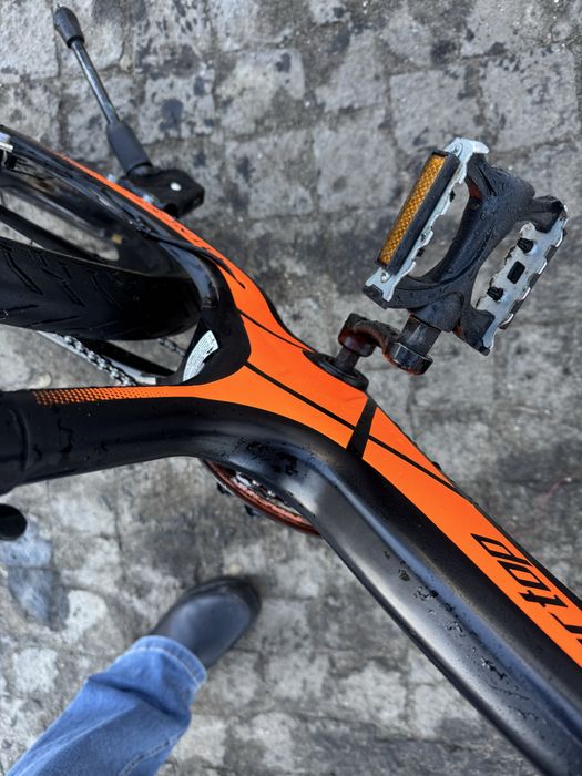 Велосипед Coppertop Fitness 20" Чорний магнієва рама