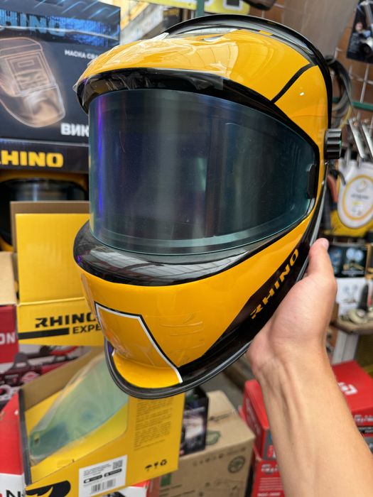 Маска сварочная хамелеон  RHINO ШТУРМОВИК Panoramic RH-M900